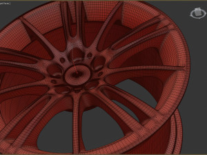 3 Series MV3 193M Sport Rim 3D Print Model