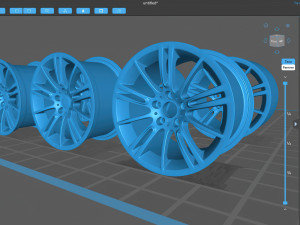 3 Series MV3 193M Sport Rim 3D Print Model