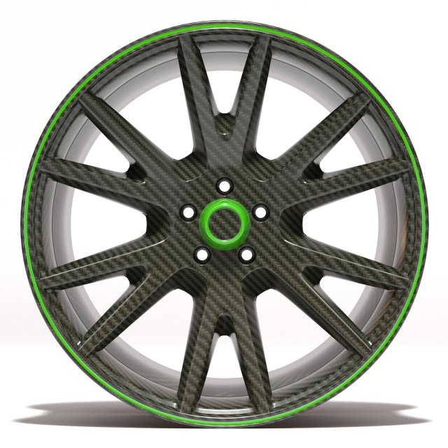 Los Santos Customs Carbon Solar replica printable 3D Print Model .c4d .max .obj .3ds .fbx .stl .blend 