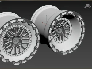 T1 Race Development Belak GT1R front and rear 3D Print Model