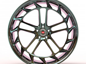 Vossen LC2-C1 rim printable 3D Print Model
