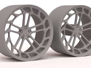 Vossen LC2-C1 rim printable 3D Druckmodell