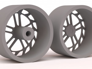 Vossen LC2-C1 rim printable 3D Druckmodell
