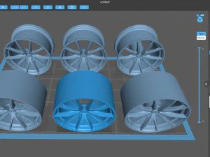 Volk Rays G25 printable rim 3D Print Model