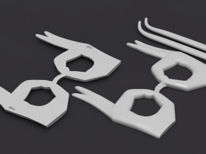 OK Glasses printable 3D-Druckmodell