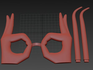 OK Glasses printable 3D-Druckmodell