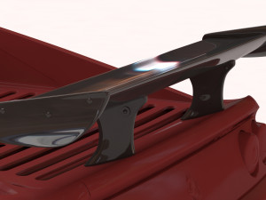 F355 Challenge Spoiler printable Modello di stampa 3D