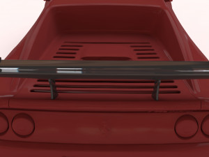 F355 Challenge Spoiler printable Modello di stampa 3D