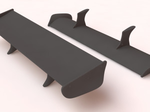 F355 Challenge Spoiler printable Modello di stampa 3D
