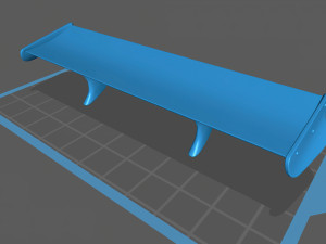 F355 Challenge Spoiler printable Modello di stampa 3D