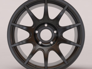 WORK MCO Racing Type CS rim Modelo de Impressão 3D