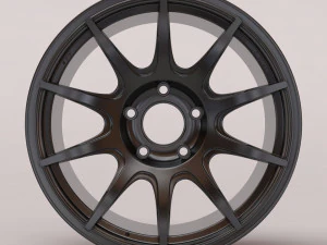 Jante WORK MCO Racing Tipo CS Modelo de Impressão 3D
