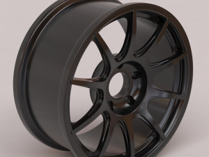 WORK MCO Racing Type CS rim Modello di stampa 3D