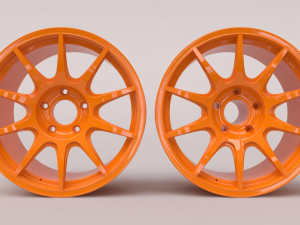 WORK MCO Racing Type CS rim Modello di stampa 3D