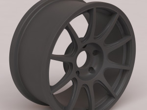 WORK MCO Racing Type CS rim Modello di stampa 3D
