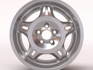 E36 Style 24 rim 3D Print Model