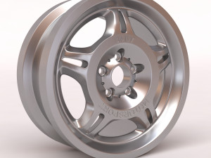 E36 Style 24 rim 3D Druckmodell