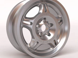 E36 Style 24 rim 3D Print Model