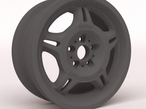 E36 Style 24 rim 3D Druckmodell