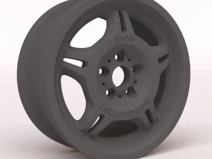 E36 Style 24 rim 3D Print Model
