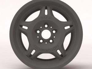 E36 Style 24 rim 3D Druckmodell
