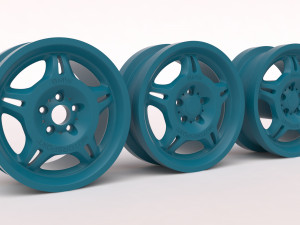 E36 Style 24 rim 3D Druckmodell