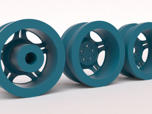 E36 Style 24 rim 3D Druckmodell