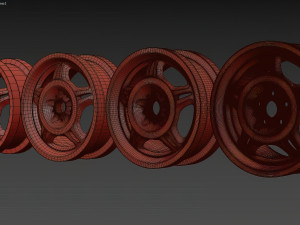 E36 Style 24 rim 3D Druckmodell