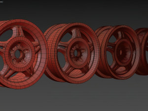 E36 Style 24 rim 3D Druckmodell
