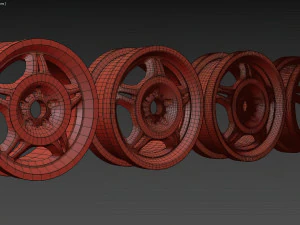 E36 Style 24 rim 3D Print Model