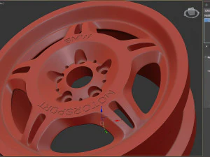 E36 Style 24 rim 3D Print Model