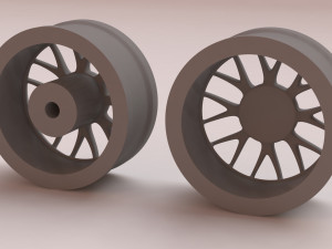 TSW Hockenheim R printable rim Model do druku 3D