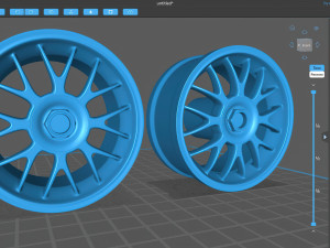TSW Hockenheim R printable rim Model do druku 3D