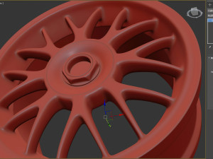 TSW Hockenheim R printable rim Model do druku 3D