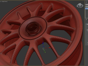 TSW Hockenheim R printable rim Model do druku 3D