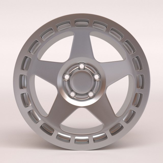 Fifteen52 Turbomac rim printable Modello di stampa 3D .c4d .max .obj .3ds .fbx .stl .blend 