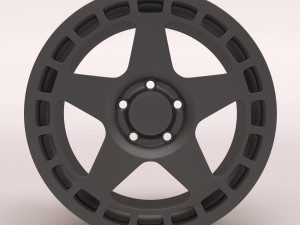 Fifteen52 Turbomac rim printable Modello di stampa 3D