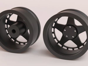 Fifteen52 Turbomac rim printable 3D Print Model