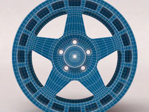 Fifteen52 Turbomac rim printable 3D Print Model