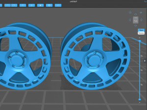 Fifteen52 Turbomac rim printable Modello di stampa 3D