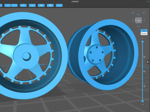 Fifteen52 Turbomac rim printable Modello di stampa 3D