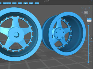 Fifteen52 Turbomac rim printable 3D Print Model