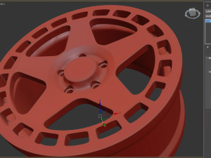Fifteen52 Turbomac rim printable Modello di stampa 3D