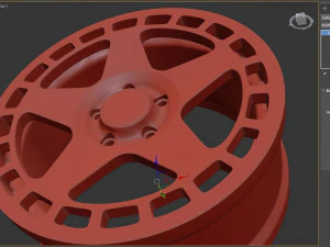 Fifteen52 Turbomac rim printable 3D Print Model