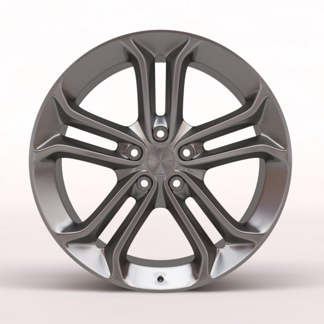 Focus Mk3 ST 250 Alloy Wheel 3D Принт Модель .c4d .max .obj .3ds .fbx .stl .blend 