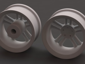 Focus Mk3 ST 250 Alloy Wheel 3D Принт Модель