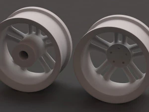 Focus Mk3 ST 250 Alloy Wheel 3D Print Model