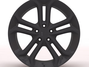 Focus Mk3 ST 250 Alloy Wheel 3D Принт Модель