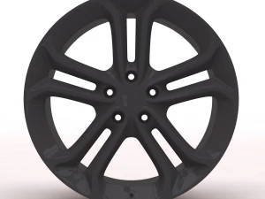 Focus Mk3 ST 250 Alloy Wheel 3D Print Model