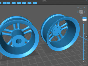 Focus Mk3 ST 250 Alloy Wheel 3D Принт Модель